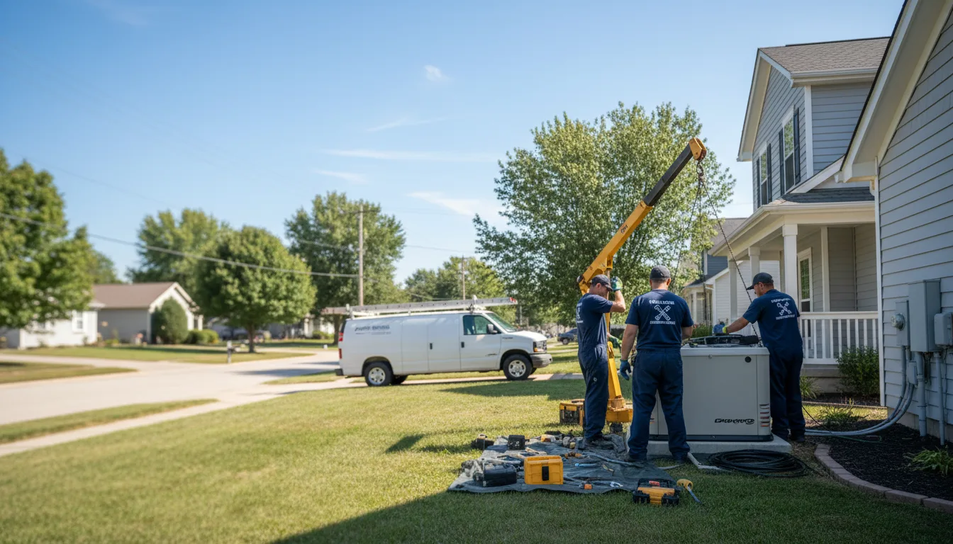Generator Installation in Chesaning, MI near me